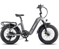 Elektrinis dviratis Fafrees F20 Master, 20", pilkas, 500W, 22,5Ah