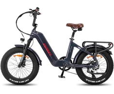Elektrinis dviratis Fafrees F20 Master 20", pilkas, 500W, 22,5Ah