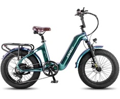 Elektrinis dviratis Fafrees F20 Master, 20", žalias, 500W, 22,5Ah