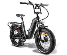 Elektrinis dviratis Fafrees F20 Master, 20", juodas, 500W, 22,5Ah