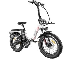 Elektrinis dviratis FAFREES F20 Max, 20", baltas, 500W, 22,5Ah