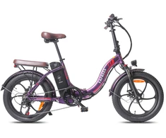 Elektrinis dviratis FAFREES F20 Pro, 20", violetinis, 250W, 18Ah