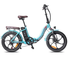 Elektrinis dviratis FAFREES F20 Pro, 20", šviesiai mėlynas, , 250W, 18Ah