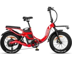 Elektrinis dviratis Fafrees F20 X- Max 20", raudonas, 750W, 30Ah