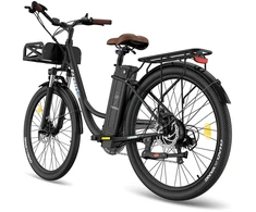 Elektrinis dviratis Fafrees F26 Lasting, 26", juodas, 250W, 20,3Ah