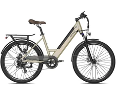 Elektrinis dviratis Fafrees F26 Pro 26", geltonas, 250W,14,5Ah