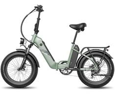 Elektrinis dviratis Fafrees FF20 Polar, 20", žalias, 500W, 20,8Ah