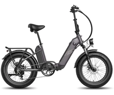 Elektrinis dviratis Fafrees FF20 Polar, 20", juodas, 500W, 20,8Ah