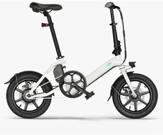 Elektrinis dviratis Fiido D3 Pro 14", 250W, baltas