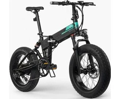 Elektrinis dviratis Fiido M1 Pro, 20", 500W, 12,8Ah, juodas