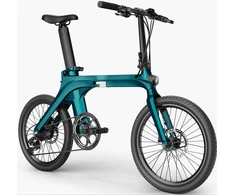 Elektrinis dviratis Fiido X, 20", 250W, mėlynas