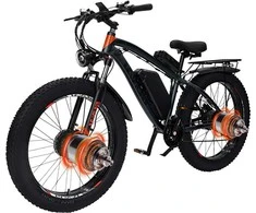 Elektrinis dviratis Gunai GN88, 26", 2000W, 22Ah, juodas