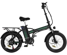 Elektrinis dviratis Hitway BK11, 20", 250W, 11,2Ah, juodas