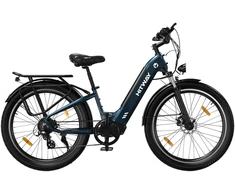 Elektrinis dviratis Hitway BK16, 26", 250W, mėlynas