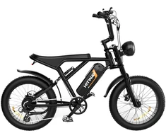 Elektrinis dviratis Hitway BK29, 26", 250W, 15Ah, juodas