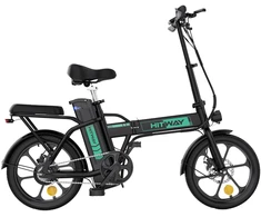 Elektrinis dviratis Hitway BK3S, 20", 250W, 10,4Ah, juodas