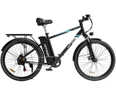Elektrinis dviratis Hitway BK3S, 26", 250W, 15Ah, juodas