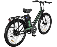 Elektrinis dviratis Hitway BK8S, 26", 250W, juodas