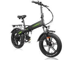 Elektrinis dviratis Kaisda K2M 20", 500W, 13Ah, juodas