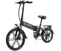 Elektrinis dviratis Samebike 20LVXD30-II, 20", 350W, 10Ah, juodas