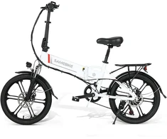 Elektrinis dviratis Samebike 20LVXD30-II, 20", 350W, 10Ah, baltas
