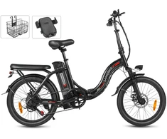 Elektrinis dviratis Samebike CY20, 20", 350W, 12Ah, juodas