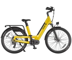 Elektrinis dviratis Vitilan L5, 26", 500W, 15Ah, geltonas