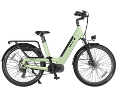 Elektrinis dviratis Vitilan L5, 26", 500W, 15Ah, žalias