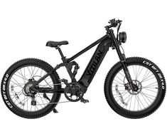 Elektrinis dviratis Vitilan T7, 26'', 750W, 20Ah, juodas