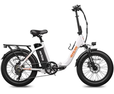 Elektrinis dviratis Vitilan U3, 20", 750W, 13Ah, baltas