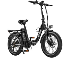Elektrinis dviratis Vitilan U3, 20", 750W, 13Ah, juodas