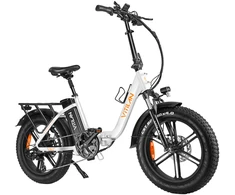 Elektrinis dviratis Vitilan U7, 20", 750W, 20Ah, baltas