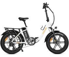Elektrinis dviratis Vitilan U7, 20", 750W, 20Ah, baltas