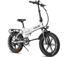 Elektrinis dviratis Vitilan V3, 20", 750W, 13Ah, baltas