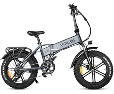 Elektrinis dviratis Vitilan V3, 20", 750W, 13Ah, pilkas
