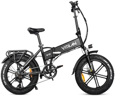 Elektrinis dviratis Vitilan V3, 20", 750W, 13Ah, juodas