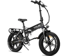 Elektrinis dviratis Vitilan V3, 20", 750W, 13Ah, juodas