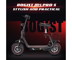 Elektrinis paspirtukas BOGIST M5 Pro-S, 12", 500W, 13Ah, juodas