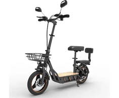Elektrinis paspirtukas KuKirin C1 Pro, 14", 500W, 26Ah, juodas