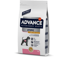 None ADVANCE VETERINARY DIETS DOG ATOPIC triušiena 3KG - VIDUTINIŲ IR DIDELIŲ VEISLIŲ SUAUGUSIEMS ŠUNIMS, SERGANTIEMS ATOPINIU DERMATITU