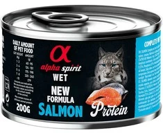 Alpha Spirit WET konservai katėms su lašiša 200g