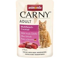 Animoda ANIMONDA Carny Adult Meat kokteilis - šlapias kačių maistas - 85g
