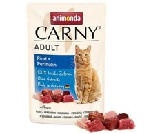 Animoda Drėgnas Kačių Maistas - ANIMONDA Carny Suaugusiems Jautiena Ir Paukštiena 85 g