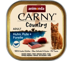 Animoda ANIMONDA Carny Country vištiena, kalakutiena + upėtakis - wet cat food - 100 g