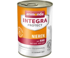 Animoda Šunų Maistas - ANIMONDA Integra Protect Nieren Jautiena Drėgnas 400g Inkstų Parama