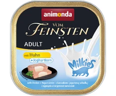 Animoda ANIMONDA Vom Feinsten Pieneliai suaugusiems su vištiena ir jogurto įdaru - Šlapias kačių maistas - 100g