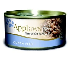 APPLAWS Ocean žuvis in Broth – šlapias kačių maistas – 70g