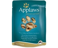Applaws – Šlapio kačių maisto 70 g maišelis – Tunas ir ančiuviai (178-006)