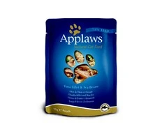 APPLAWS Tuna fillet with sea bream in broth – šlapias kačių maistas – 70g