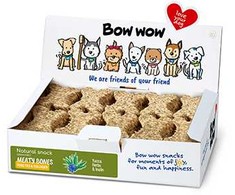 BOW WOW Natūralūs kaulai su paukštiena ir kolagenu, juka, žolelėmis ir inulinu 30 vnt [BW650]